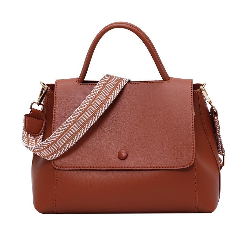 Versatile Autumn / Winter Shoulder Bag For Women - Brown