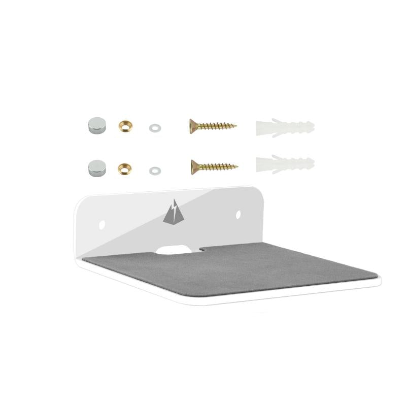 Wall-mounted Bluetooth Speaker Bracket with Phone Charging - Transparent 11