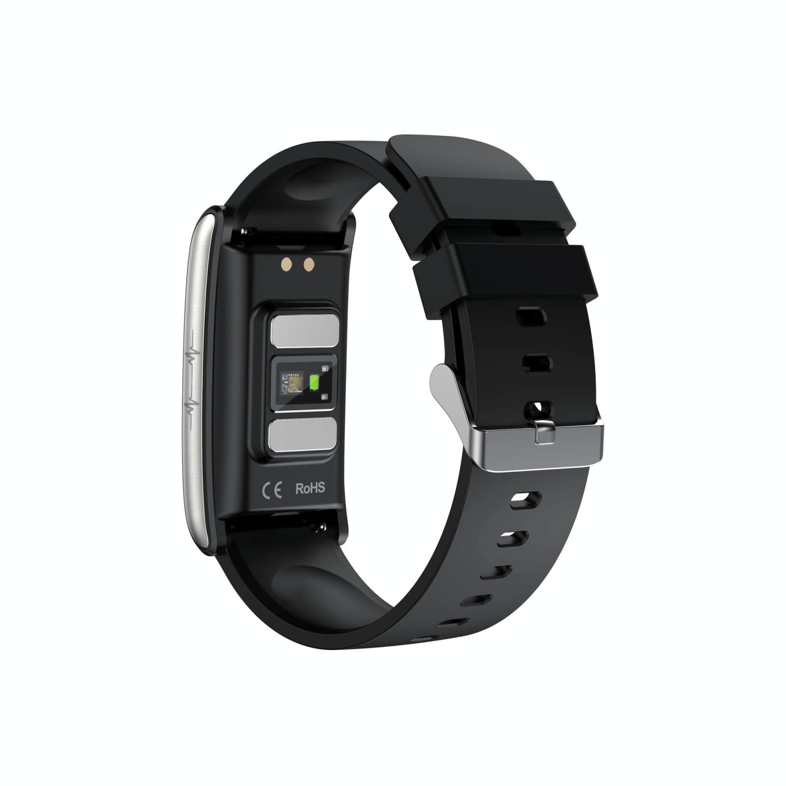 Smart Watch With Heart Rate And Blood Pressure Monitoring - Colour Screen - Red 12