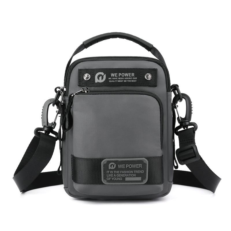 Waterproof Men Shoulder Bag Versatile Outdoor Crossbody For Travel & Everyday Use - Dark Blue