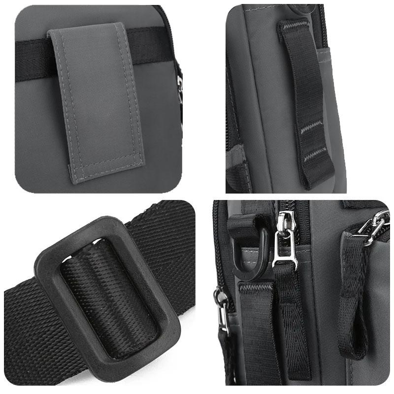 Waterproof Men Shoulder Bag Versatile Outdoor Crossbody For Travel & Everyday Use - Dark Blue 5