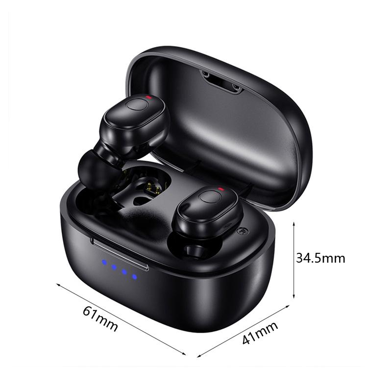 Waterproof Mini Touch-control Bluetooth Earphones with Noise Cancelling - White 4