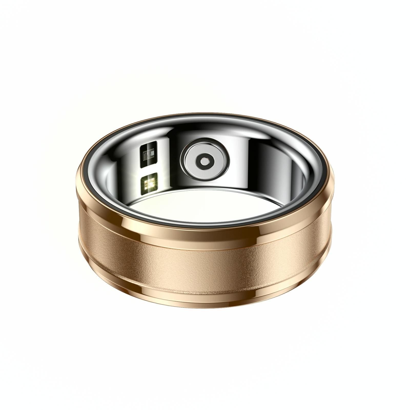 Smart Ring With Heart Rate Blood Oxygen And Sleep Monitoring - Size 20 - Blue 3