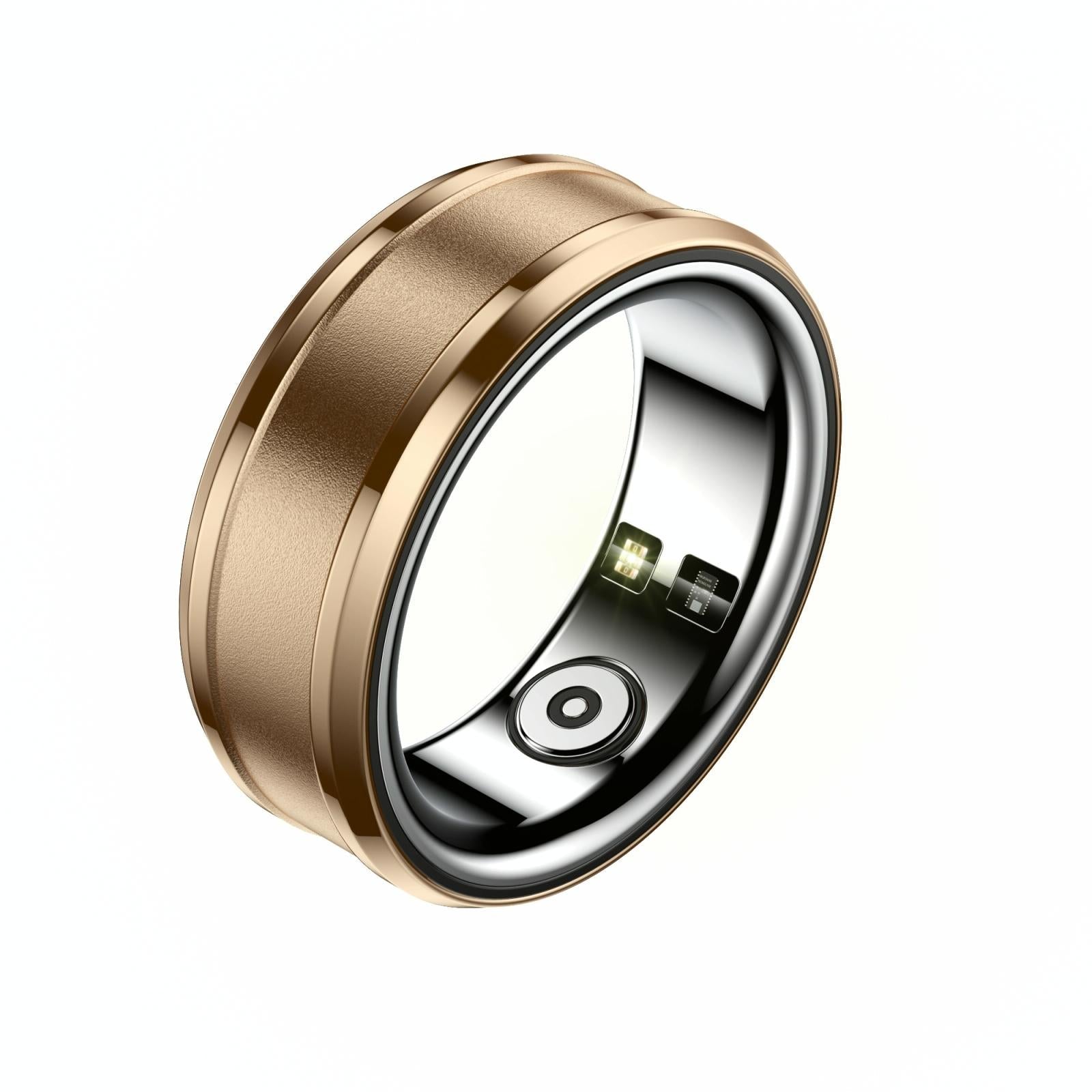 Smart Ring With Heart Rate Blood Oxygen And Sleep Monitoring - Size 20 - Blue 4