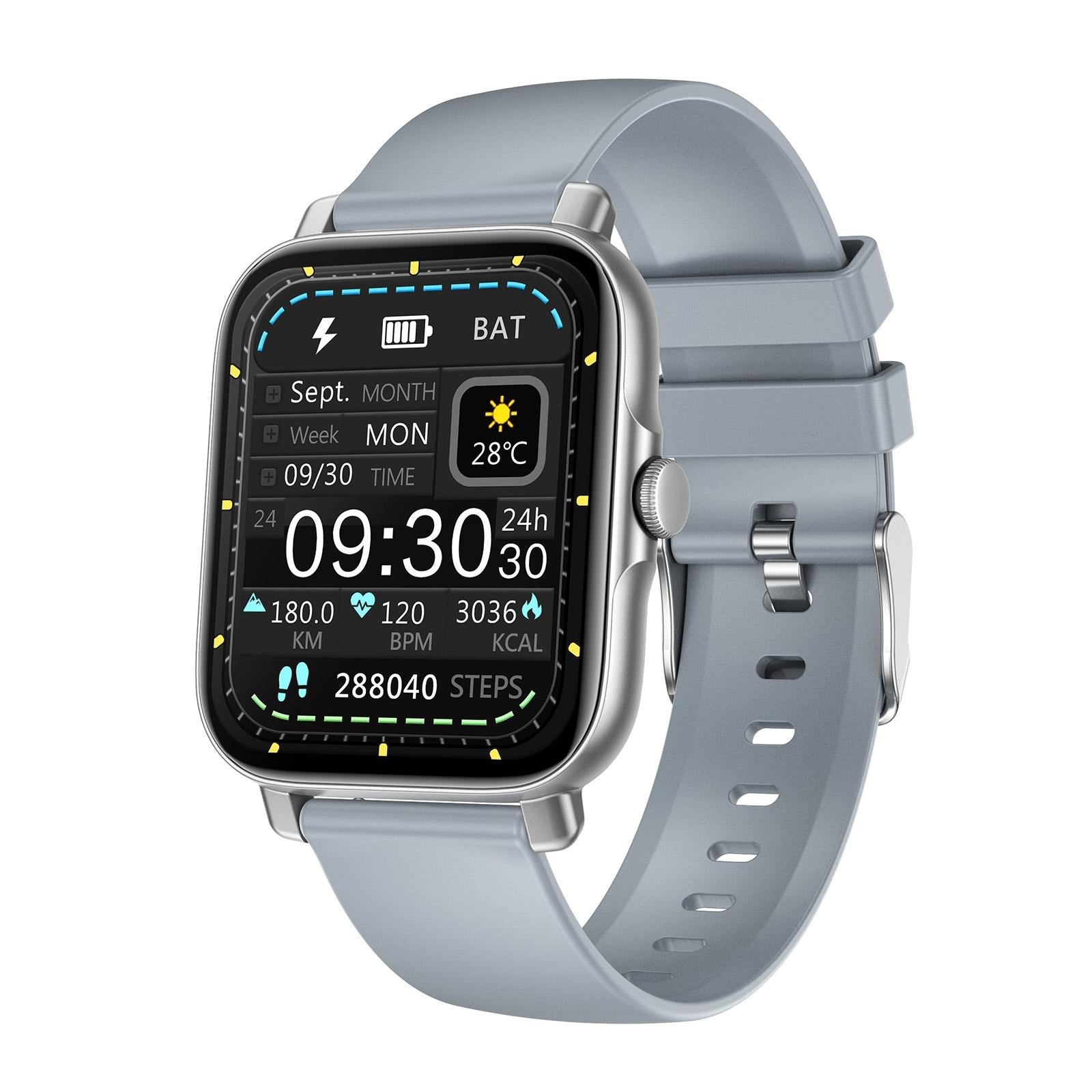 1.69 Inch Ip67 Waterproof Smart Watch With Bluetooth Call & Multiple Sports Modes - Gold 10