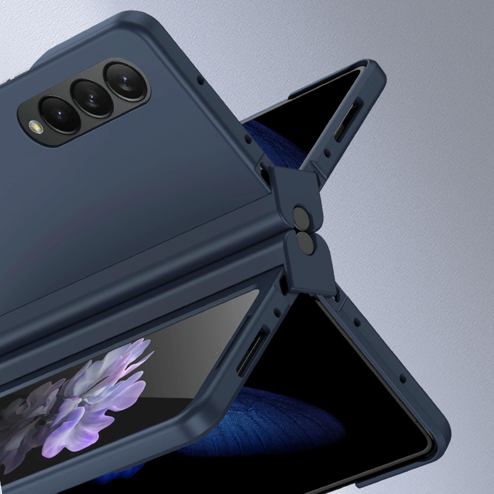 For Samsung Galaxy Z Fold4 5G Integrated Shockproof Case - Purple 4