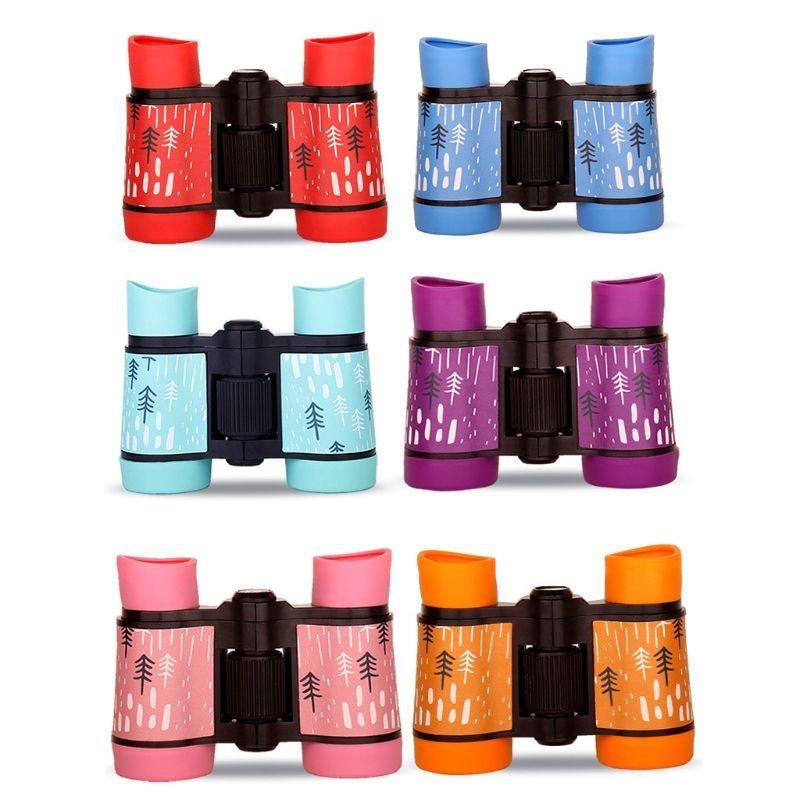 Children's Bird Watching Binoculars - 4x30 Perfect Gift - Rain Season Red 3