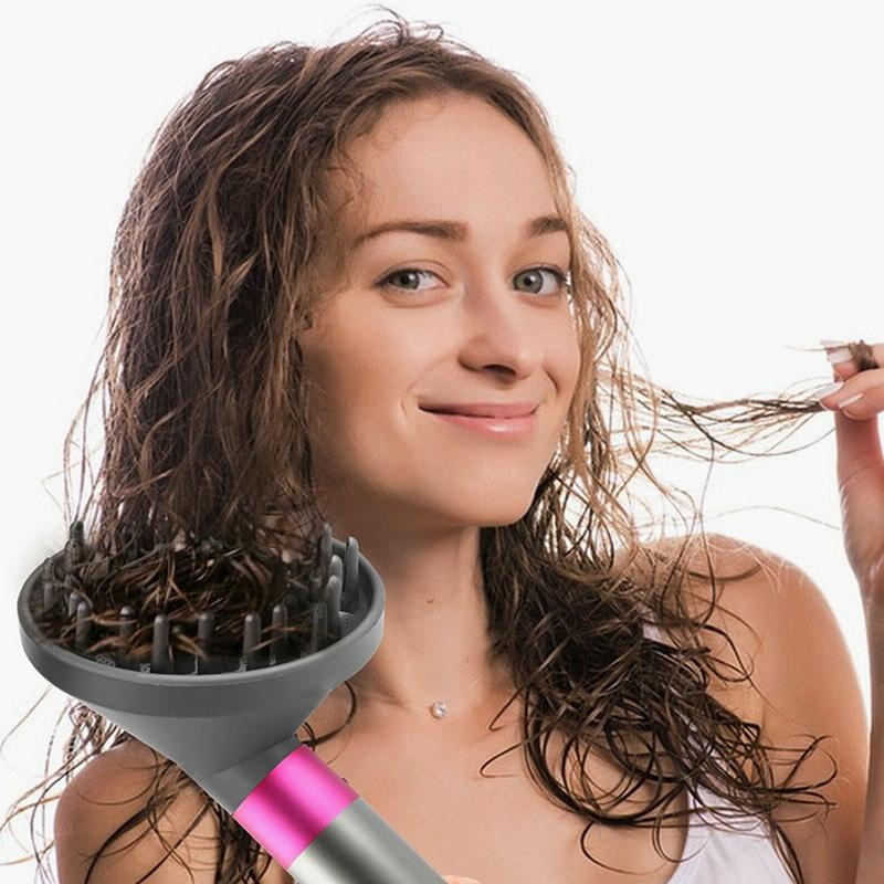 Gold Diffuser Attachment for Dyson Airwrap - Replacement Nozzle - Gold 9