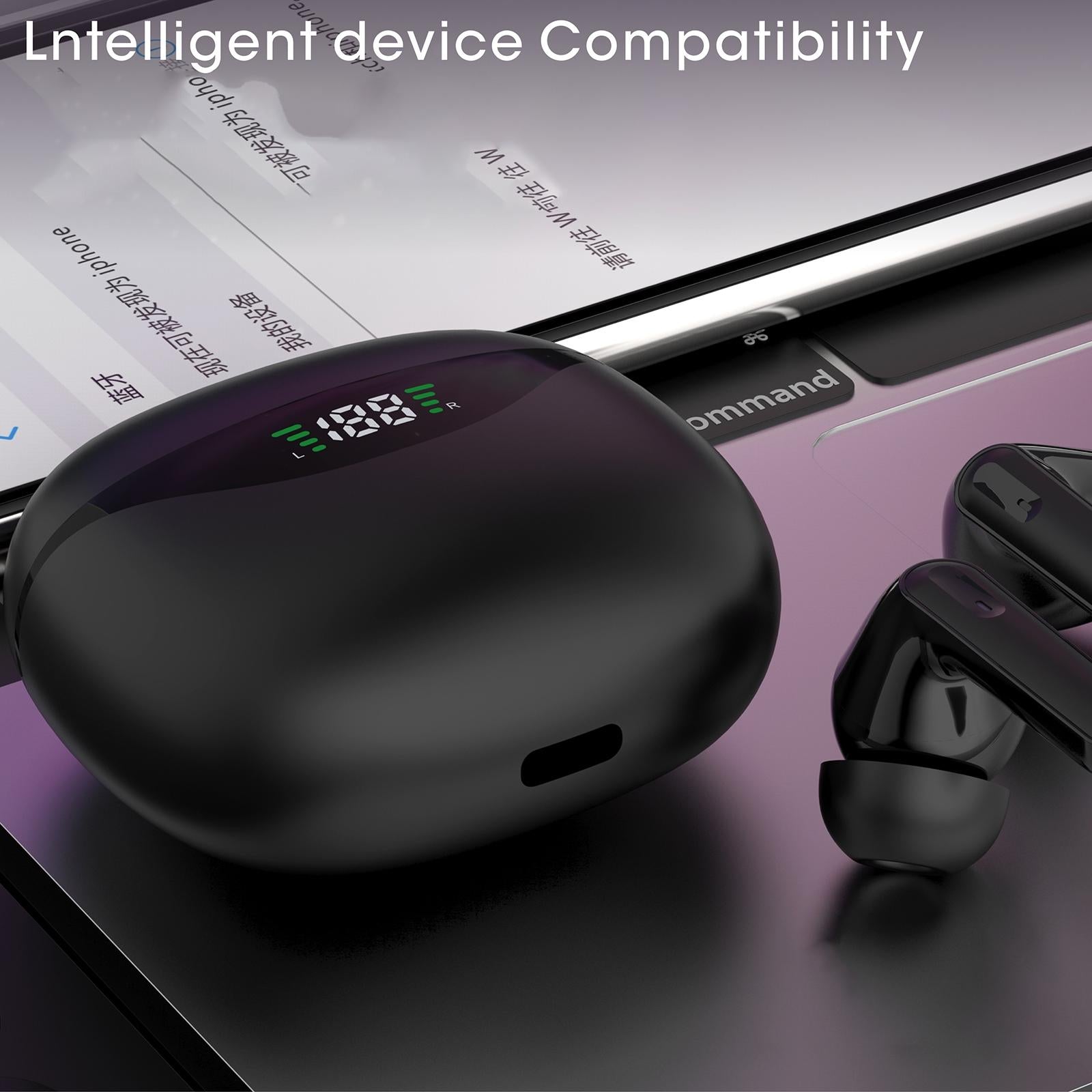 Wireless Tws Bluetooth Earphones - Stereo Sound - Pink 7