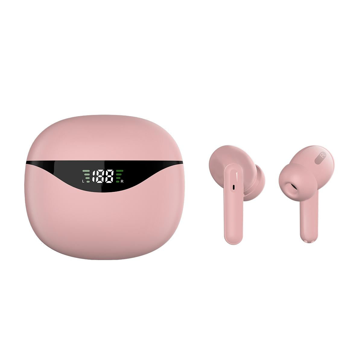 Wireless Tws Bluetooth Earphones - Stereo Sound - Pink 11