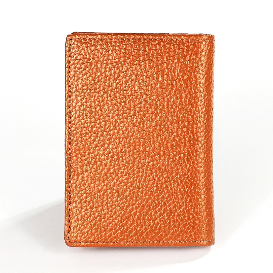 Men Leather Rfid Card Holder - Blocking Technology - Brown 13
