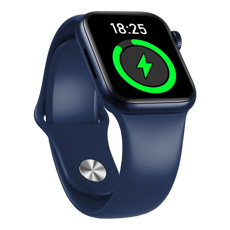 Waterproof Smart Watch With Colour Screen - 1 Inch - Blue 4