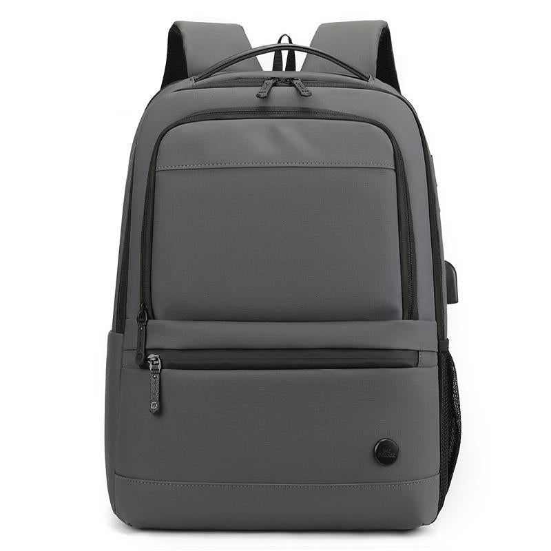 Men Usb Backpack with Charging Port - Dark Blue 6