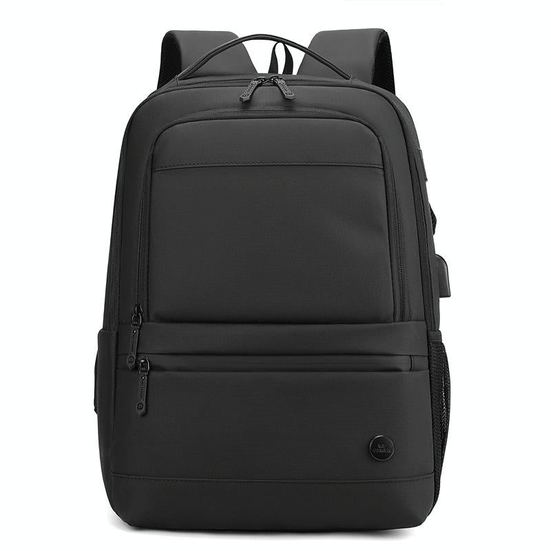 Men Usb Backpack with Charging Port - Dark Blue 7
