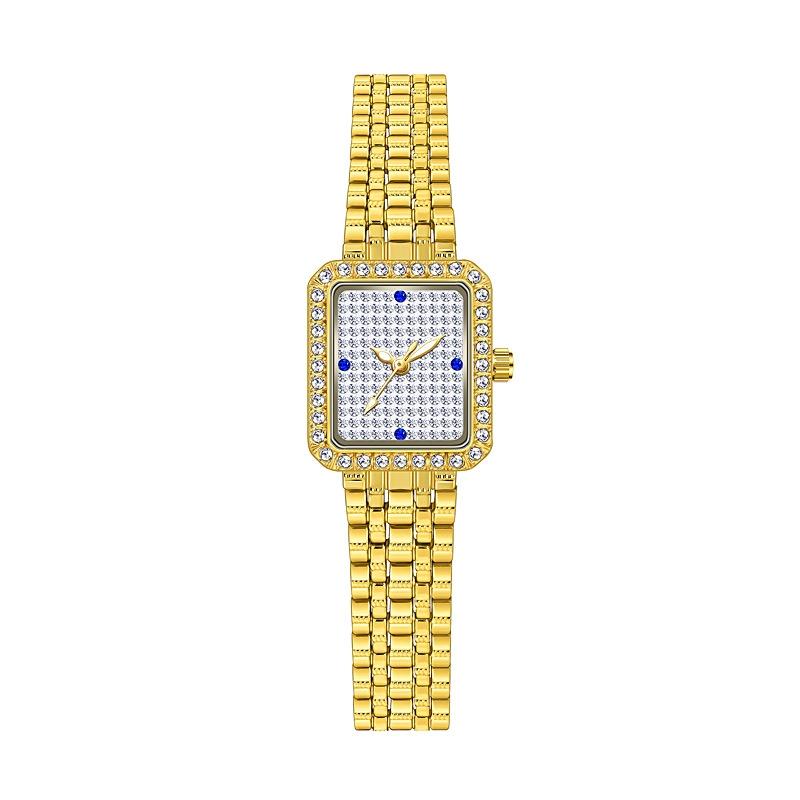 Stylish Diamond Women Alloy Watch Available - Rose Gold 11