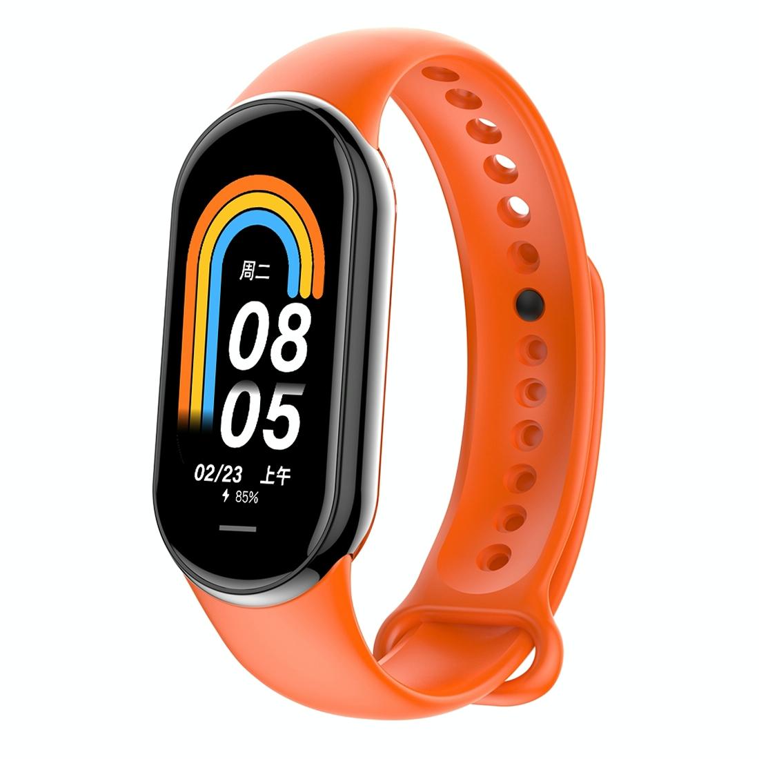 Waterproof Smart Watch With Heart Bp Oxygen And Sugar Monitoring - Ip68 - Orange 11