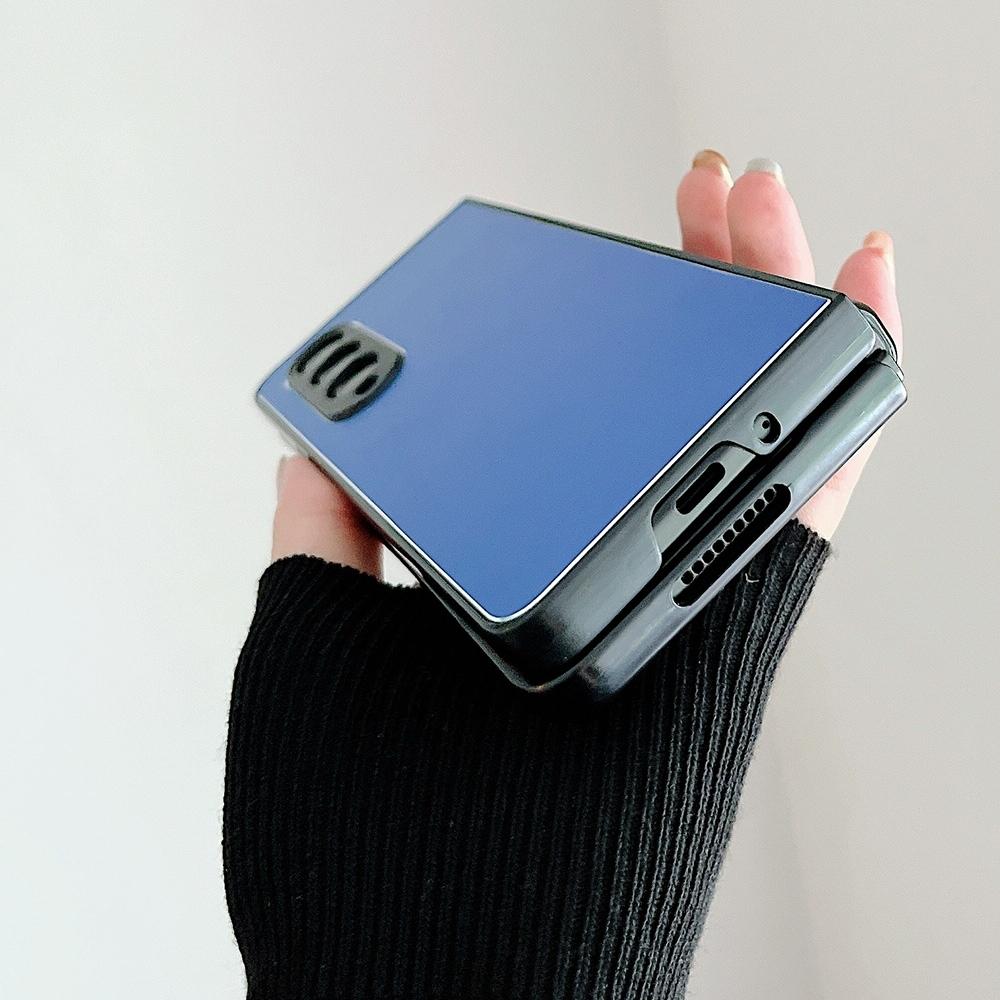 For Samsung Galaxy Z Fold4 5G Aluminum Foldable Phone Case - Black 4