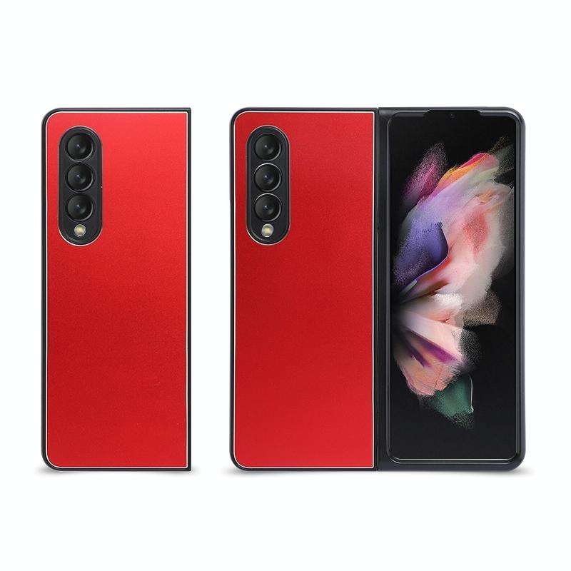 For Samsung Galaxy Z Fold4 5G Aluminum Foldable Phone Case - Black 11