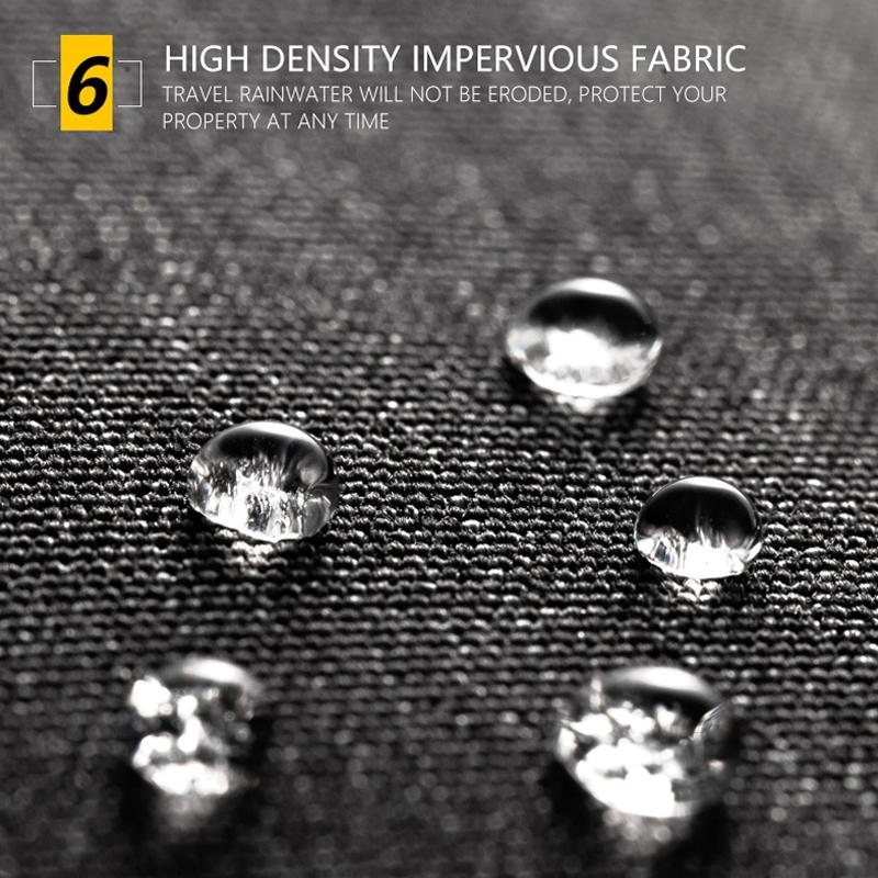 Canvas Anti Theft Chest Bag For Men Blue One Shoulder Design 5