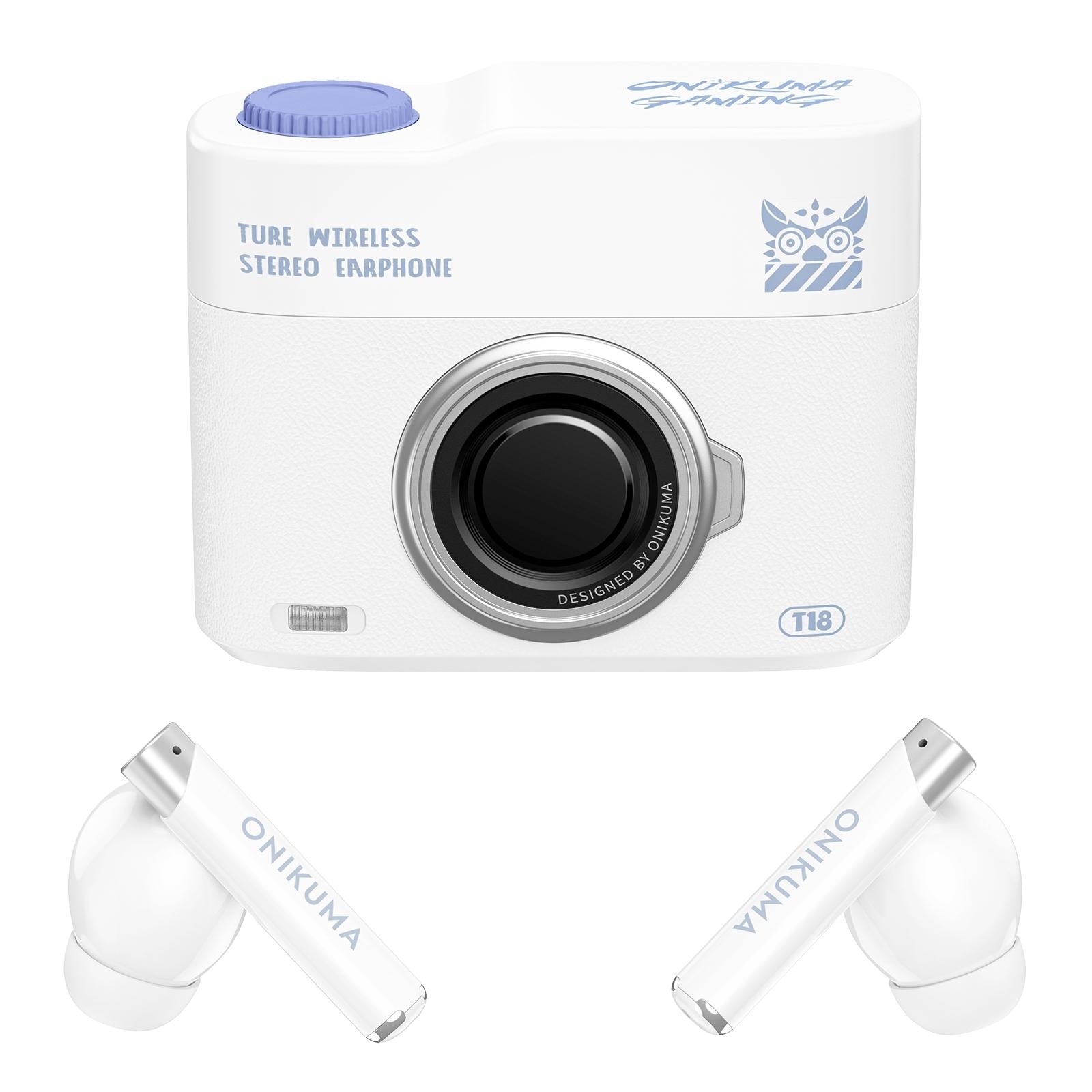 Wireless Bluetooth 5.3 Earbuds - T18 - Brown 3