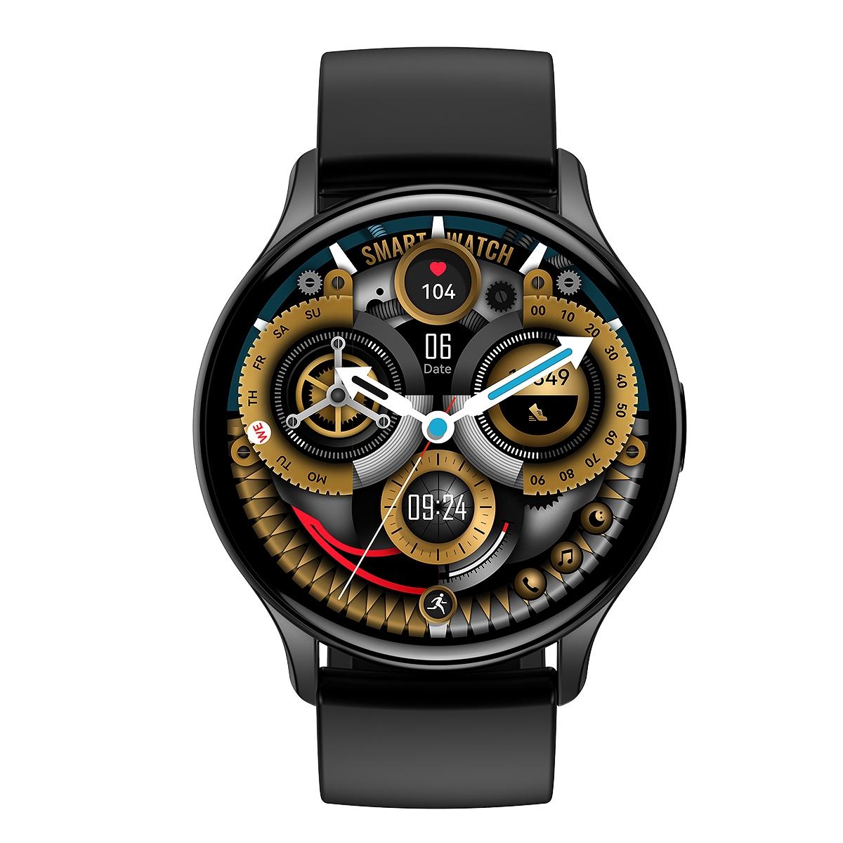 1.43 Inch Bt5.0 Ip67 Sport Smart Watch Support Bluetooth Call / Message Notification / Heart Rate / Blood Pressure Health Monitor - Gold 4