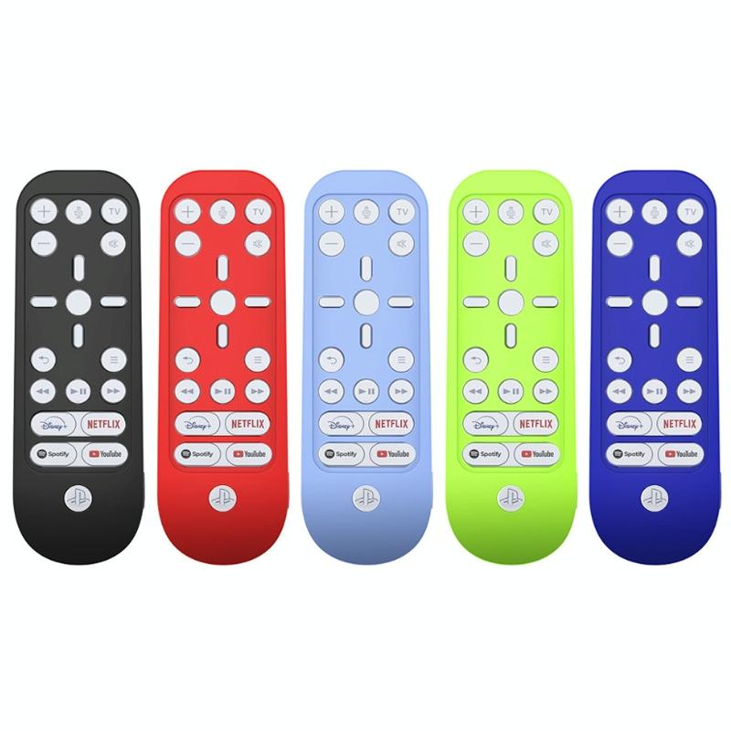 2-pack Silicone Remote Control Cover for Ps5 Media Remote - Blue 3