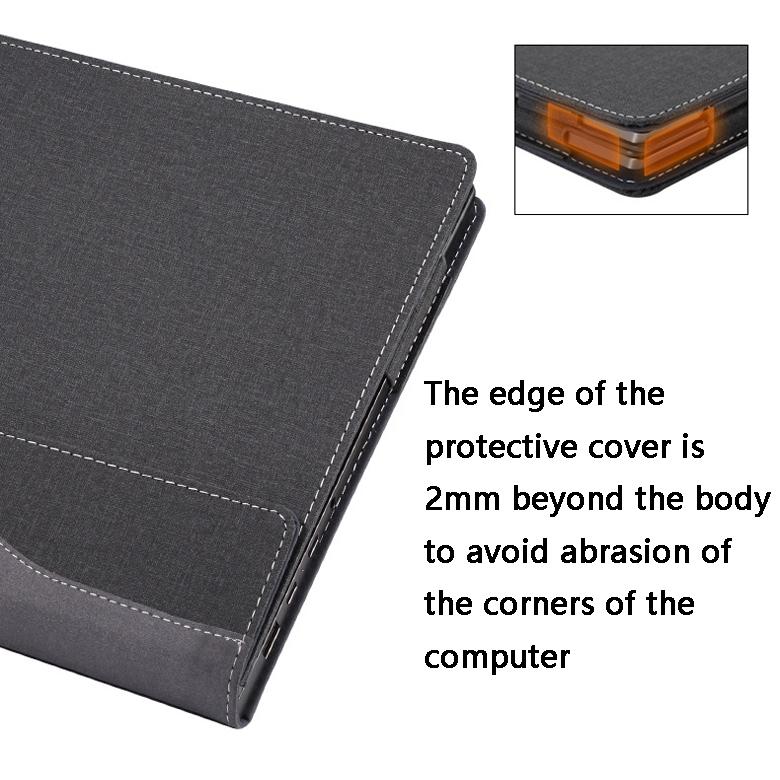 Protective Leather Case for Huawei Honor Magicbook - Slim Design - Dark Blue 7