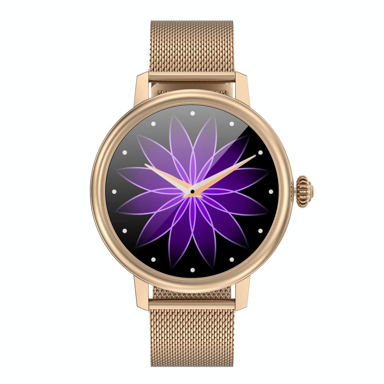 Smart Steel Watch With Colour Screen - Cf90 - Silver 13