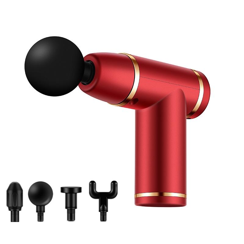 Micro-Current Cervical Spine Massager - Button Version - Red 11