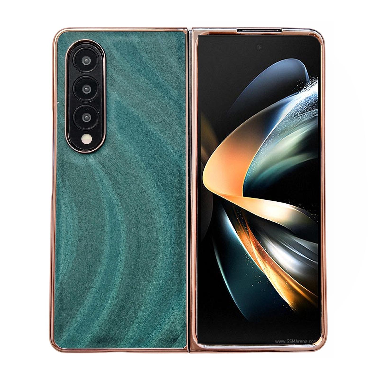 For Samsung Galaxy Z Fold4 5G Nano Electroplating Case - Black 5