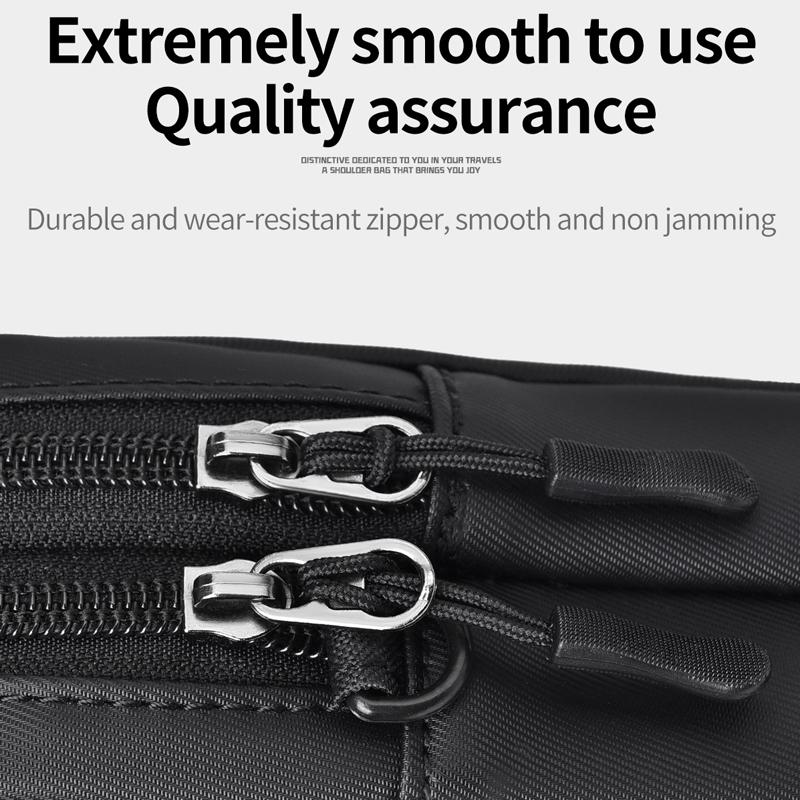 Waterproof Multifunctional Men Messenger Bag - Green 14