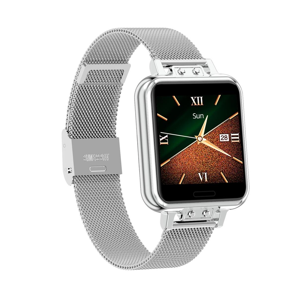 1.22 Inch Waterproof Smart Watch With Sleep & Heart Rate Monitor - Blue 3