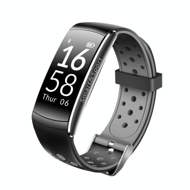 Waterproof Heart Rate Monitor Fitness Tracker - Red