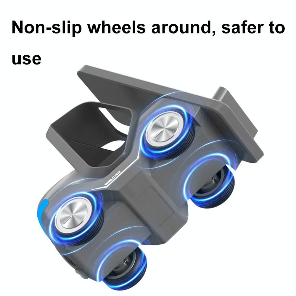 15W 3 In 1 Forklift Wireless Charger With Led Light - White 8