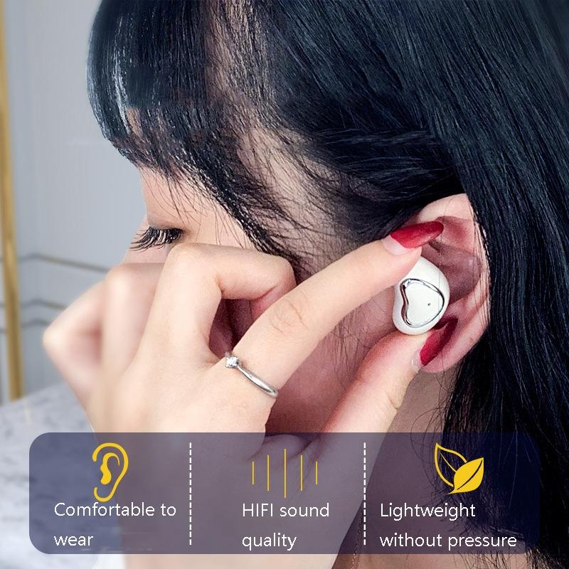 Wireless Sports Bluetooth Earphones - Semi-in-ear 5.1 Game Skin Colour 4