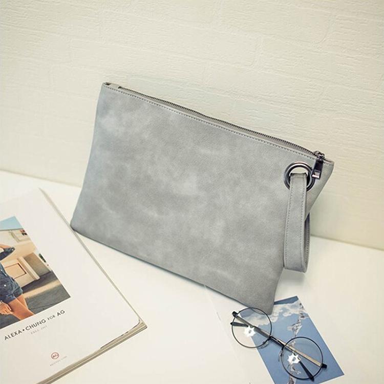 Stylish Retro Envelope Clutch Bag - Large Capacity - Red 10