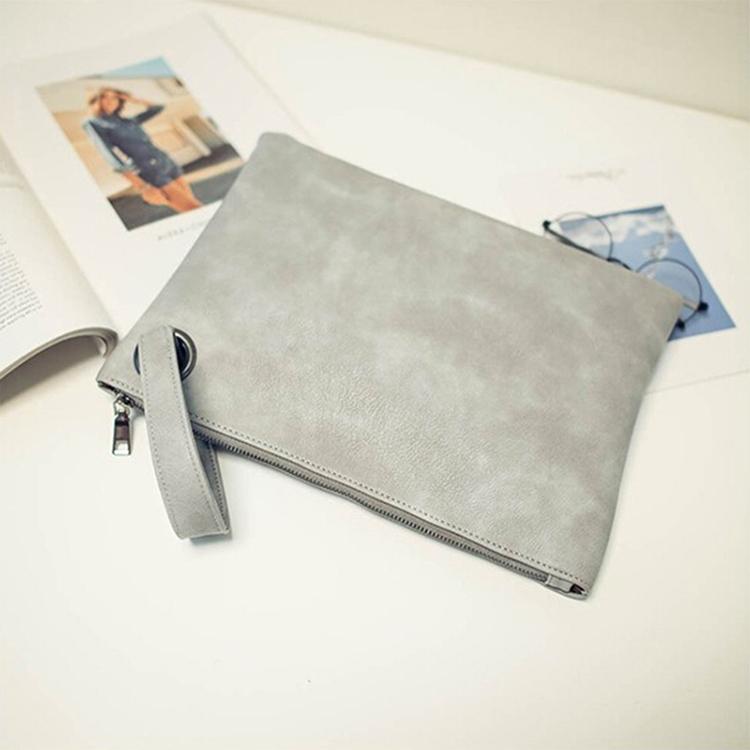 Stylish Retro Envelope Clutch Bag - Large Capacity - Red 11
