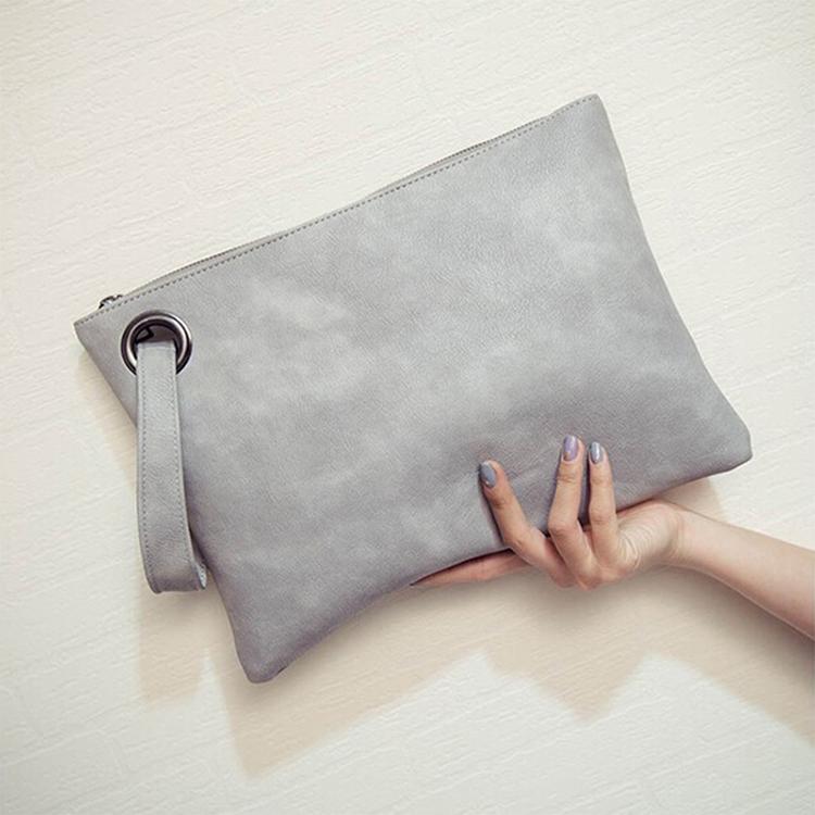 Stylish Retro Envelope Clutch Bag - Large Capacity - Red 13