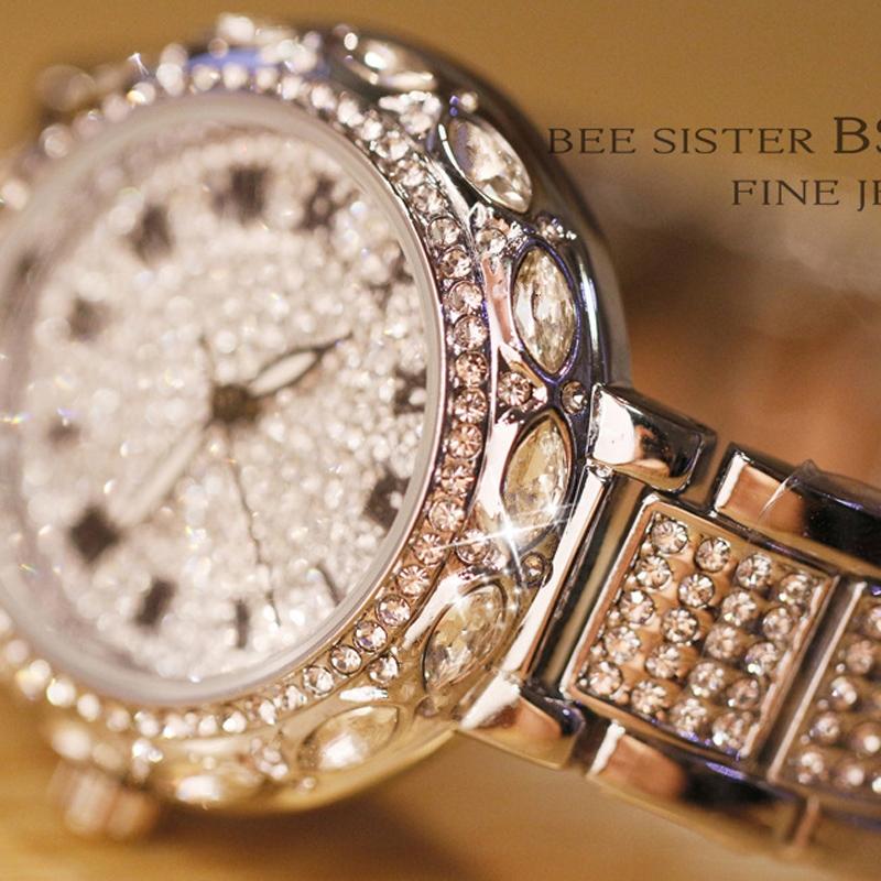 Diamond Chain Watch for Women - Elegant and Timeless - Rose Gold 7