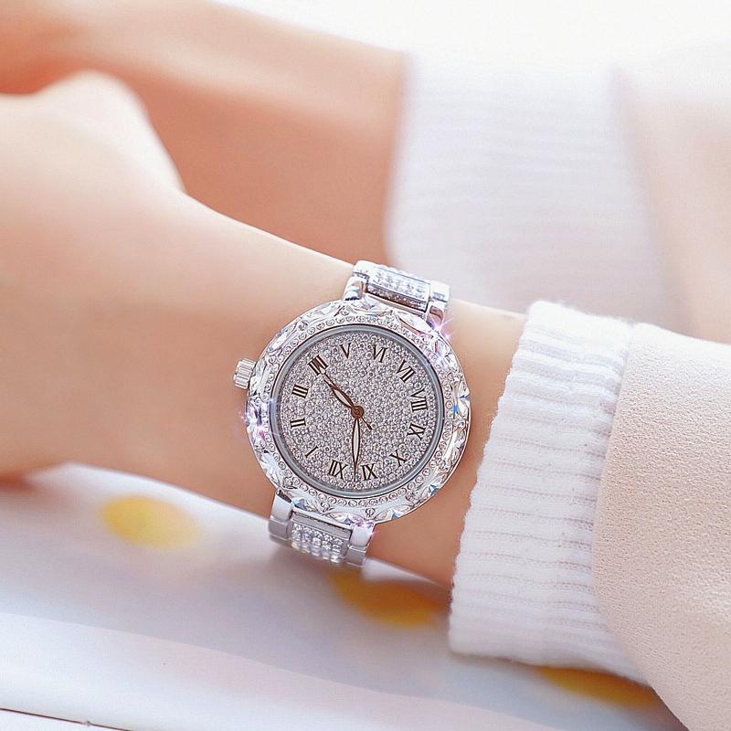 Diamond Chain Watch for Women - Elegant and Timeless - Rose Gold 9