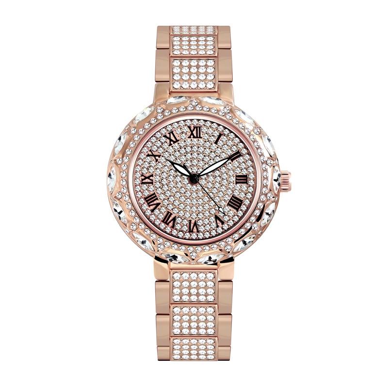 Diamond Chain Watch for Women - Elegant and Timeless - Rose Gold 10