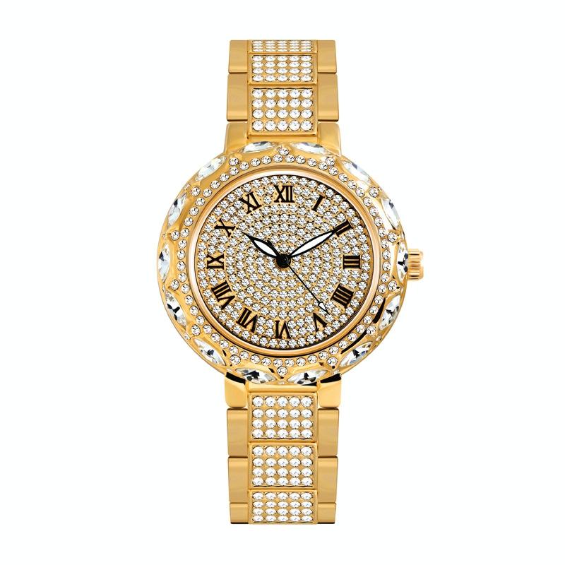 Diamond Chain Watch for Women - Elegant and Timeless - Rose Gold 12