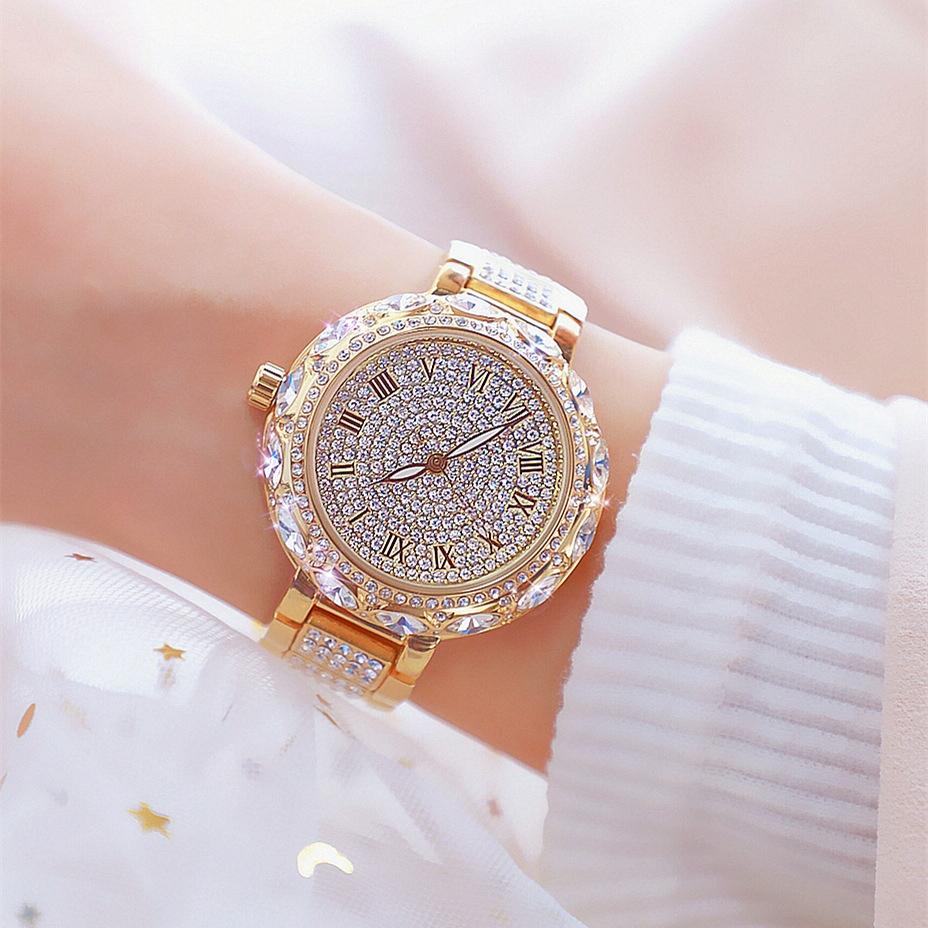 Diamond Chain Watch for Women - Elegant and Timeless - Rose Gold 13