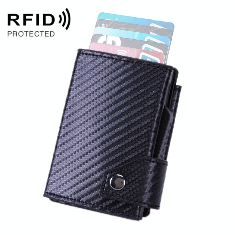 Rfid-protected Aluminum Coin Purse - Secure & Stylish - Mad Horse Blue 11