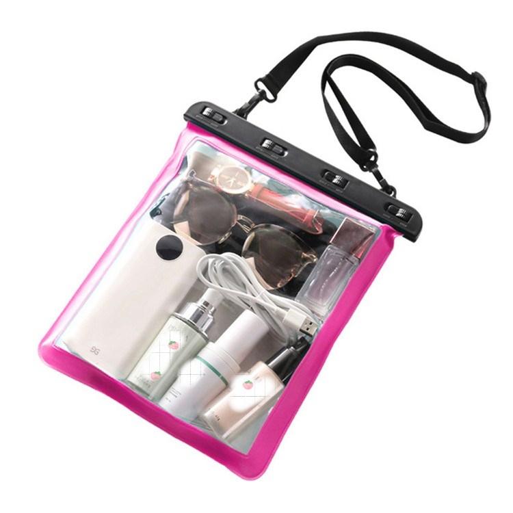 Waterproof Single Shoulder Bag For Mobile Phone Small Objects Multipurpose Design - Purple 3