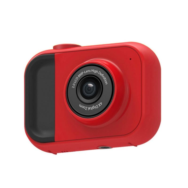Kids' Digital Camera with Wide Angle Lens - Built-in Memory - Red 8