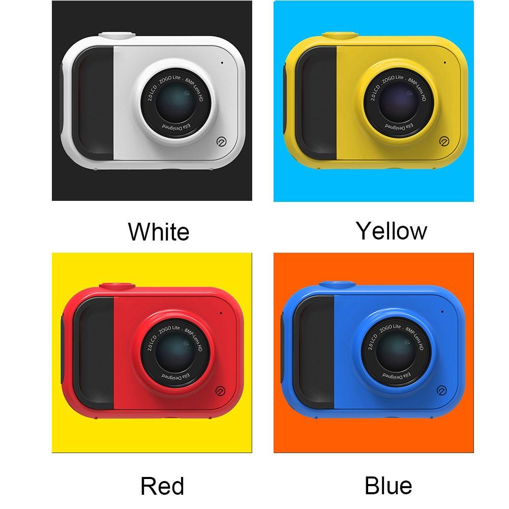 Kids' Digital Camera with Wide Angle Lens - Built-in Memory - Red 11