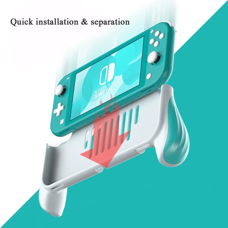 2-pack Nintendo Switch Lite Gamepad Covers - Dark Gray 4