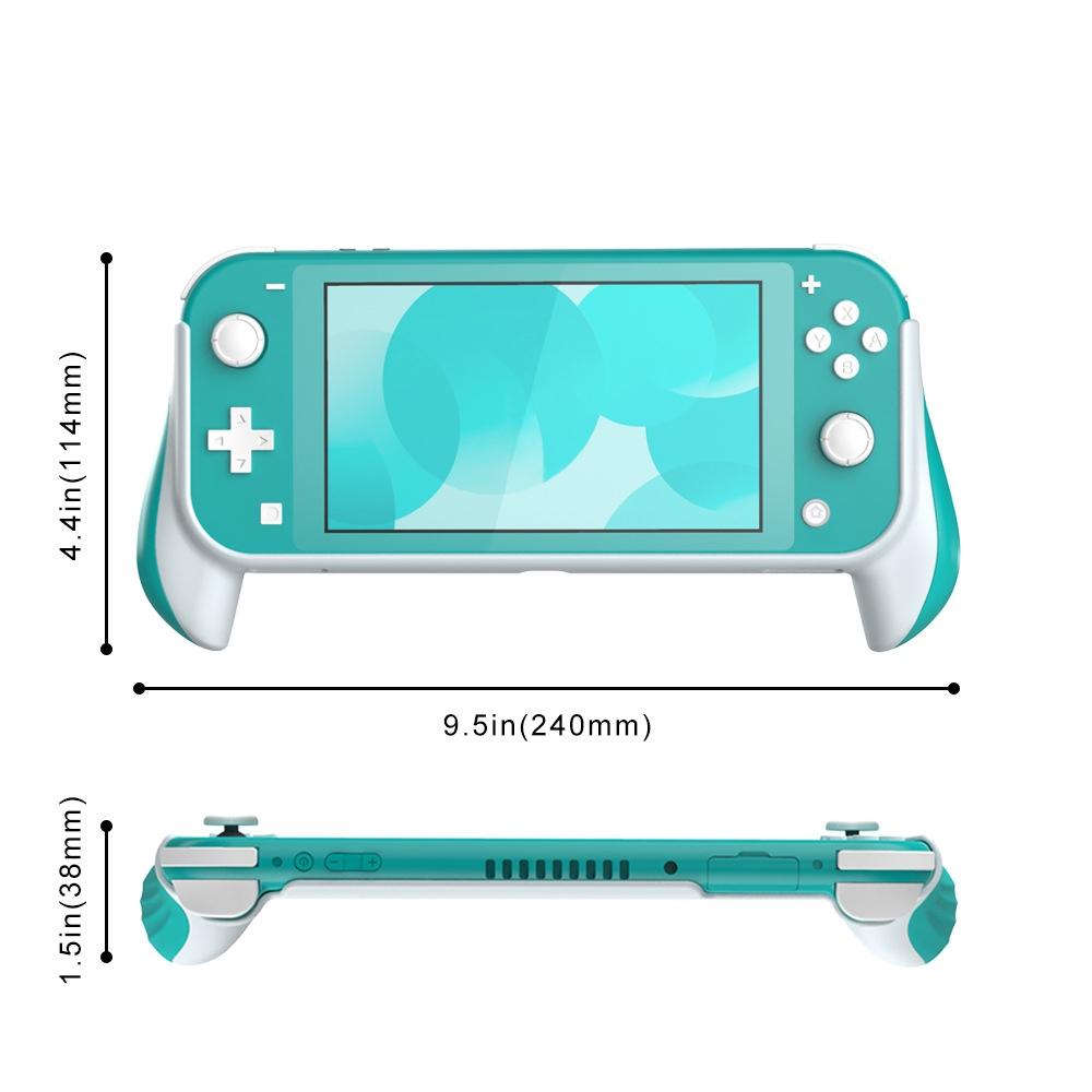 2-pack Nintendo Switch Lite Gamepad Covers - Dark Gray 5