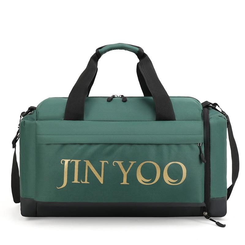 Large Capacity Waterproof Sports Bag With Dry / Wet Separation - Green 8